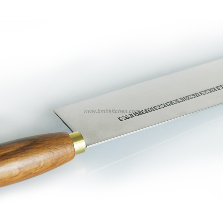 Couteau à canard chinois manche en bois